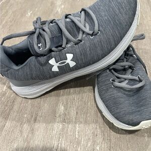 Under Armour Gray Athletic Shoes